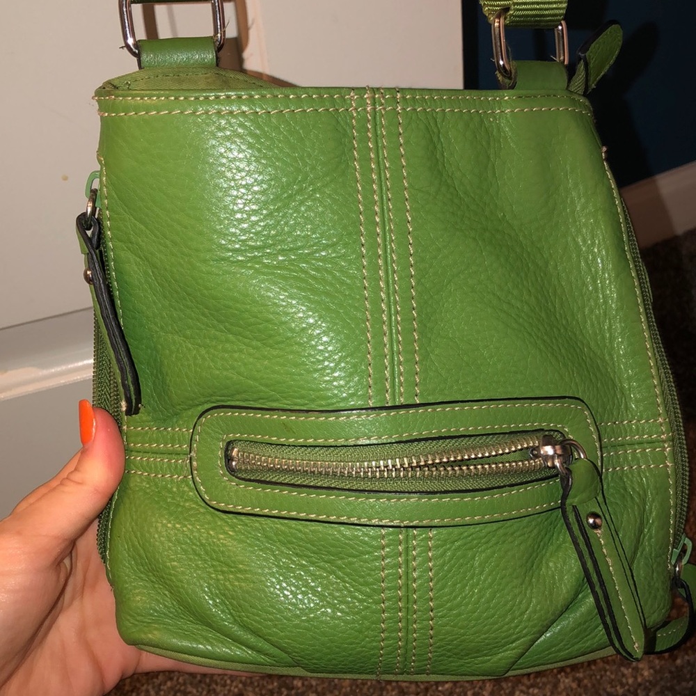 Green small purse
